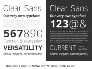 Clear Sans