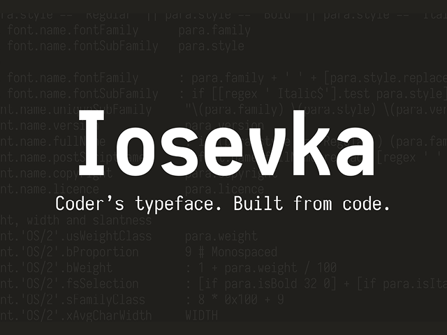 Iosevka