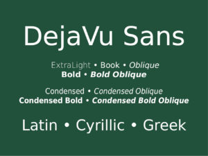 DejaVu Sans