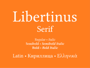 Libertinus Serif