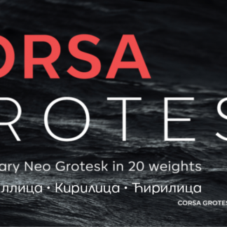 Corsa Grotesk