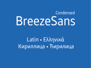 BreezeSans Condensed