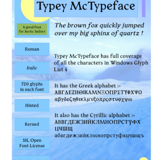 Typey McTypeface