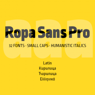 Ropa Sans Pro